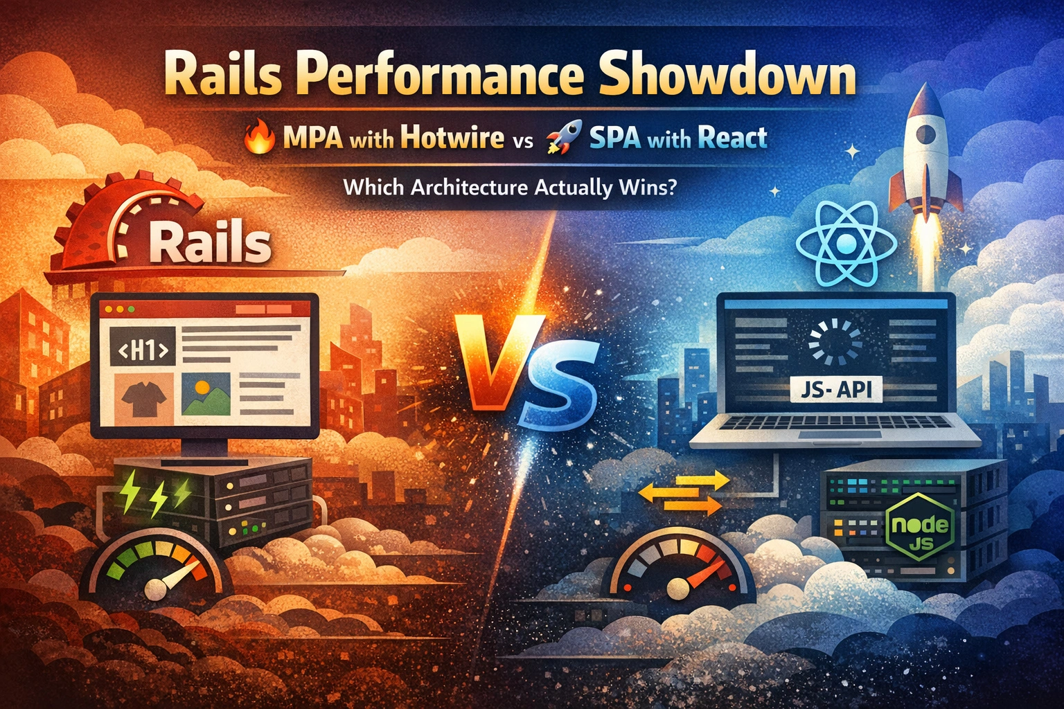 ⚔️ Railsぱパフォーマンス対決:Hotwireを使った最新 MPA vs React SPA